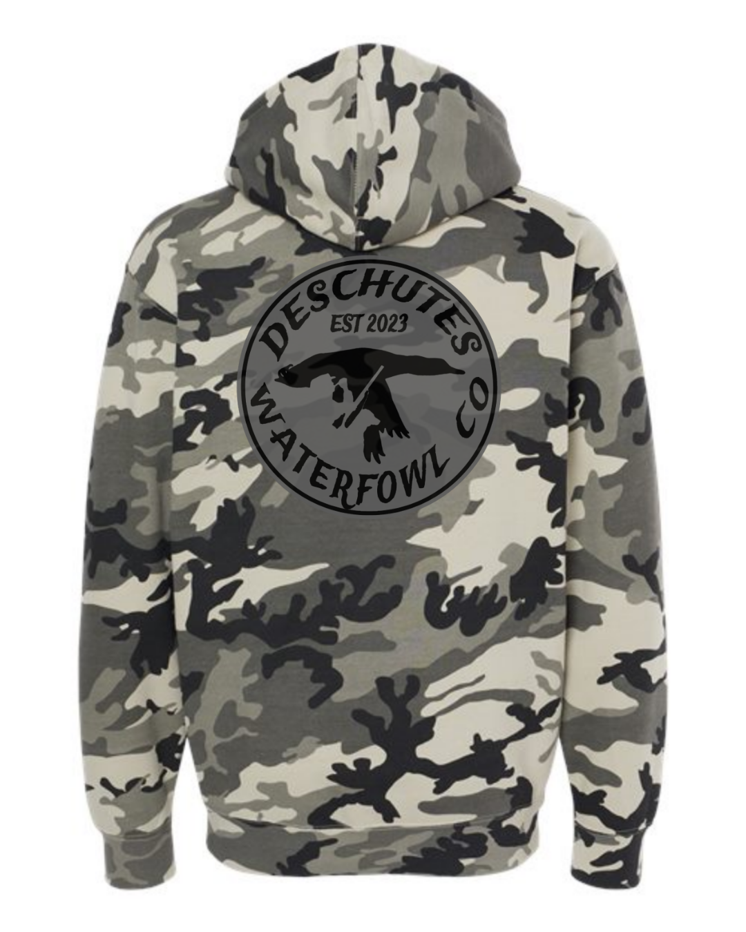 Deschutes Waterfowl Camo Hoodies