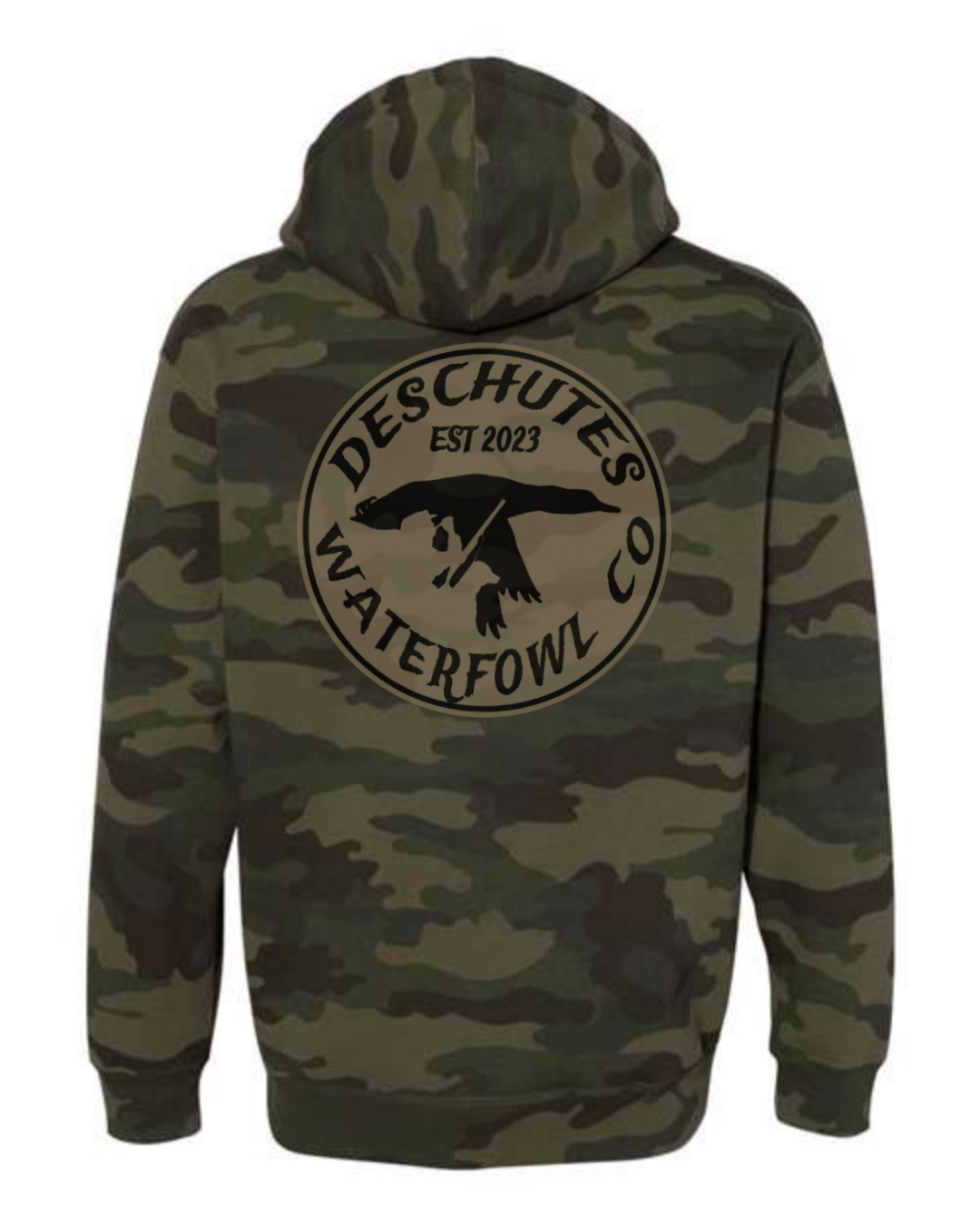 Deschutes Waterfowl Camo Hoodies