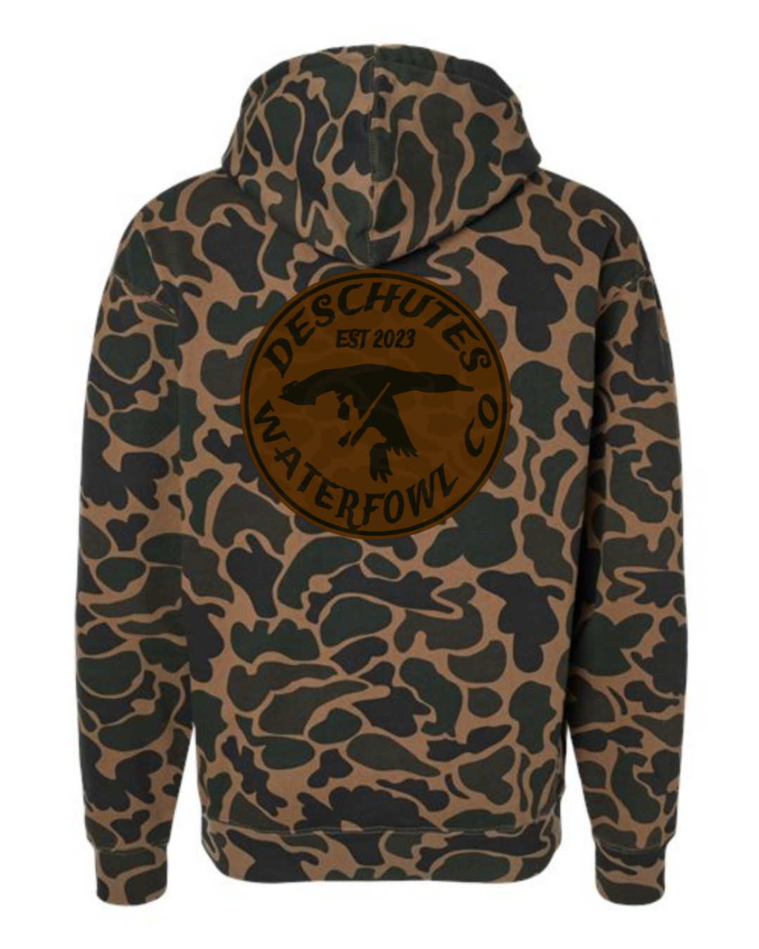 Deschutes Waterfowl Camo Hoodies