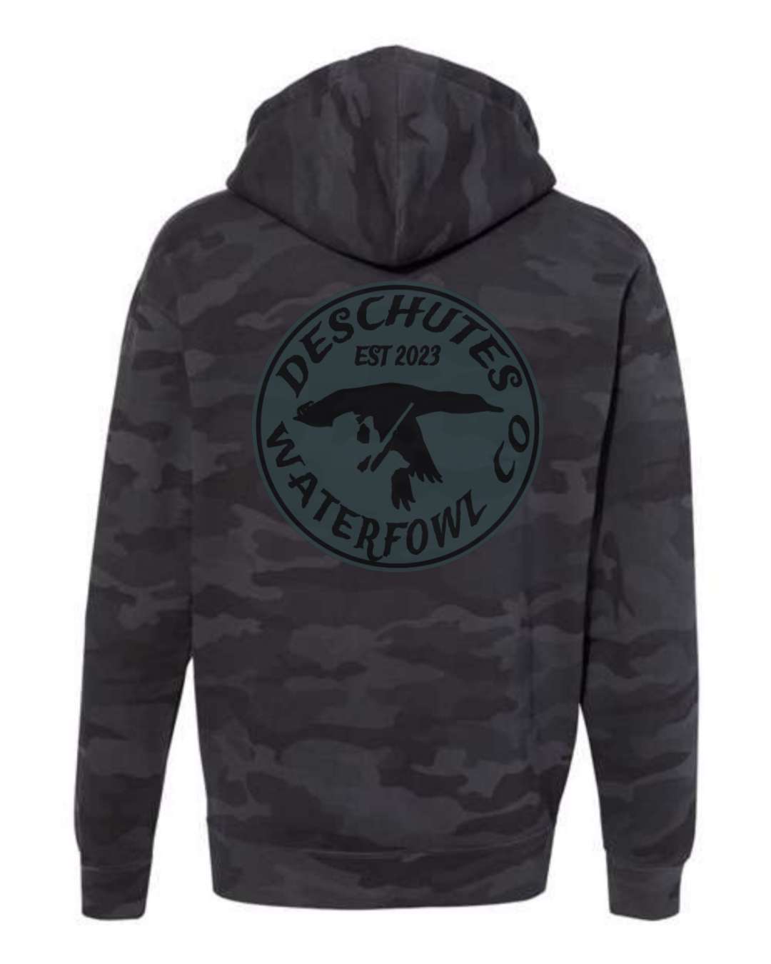 Deschutes Waterfowl Camo Hoodies