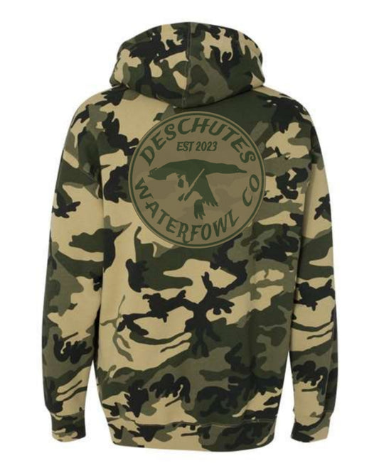 Deschutes Waterfowl Camo Hoodies